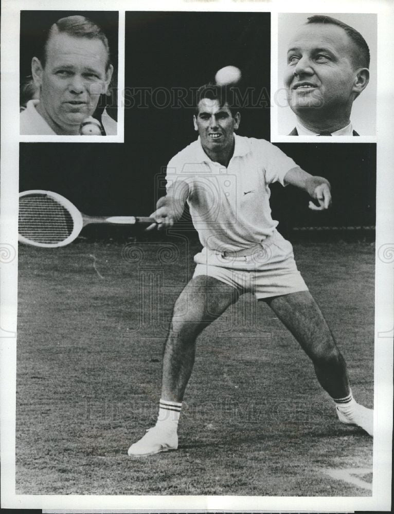 1966 Press Photo Manuel Santana tennis Champion - Historic Images