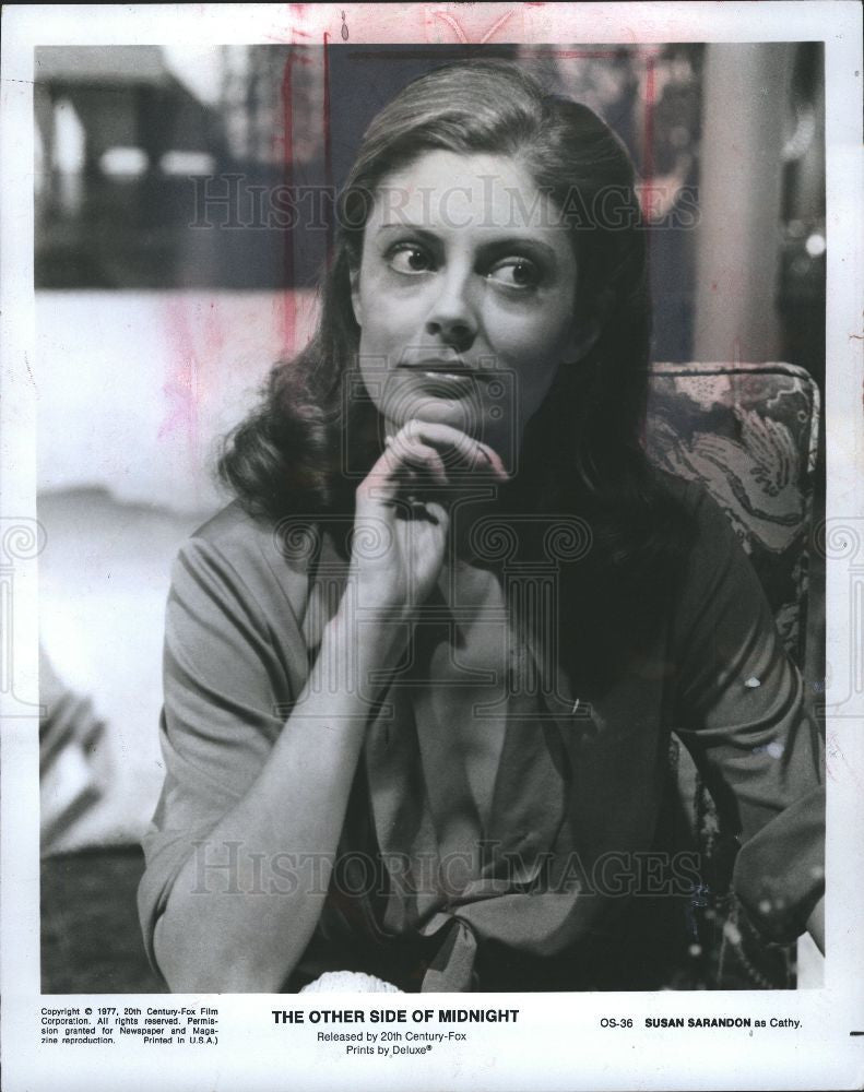 1978 Press Photo SUSAN SARANDON THE OTHER SIDE OF MIDNI - Historic Images
