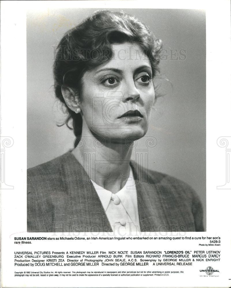 1994 Press Photo Susan Sarandon American actress - Historic Images