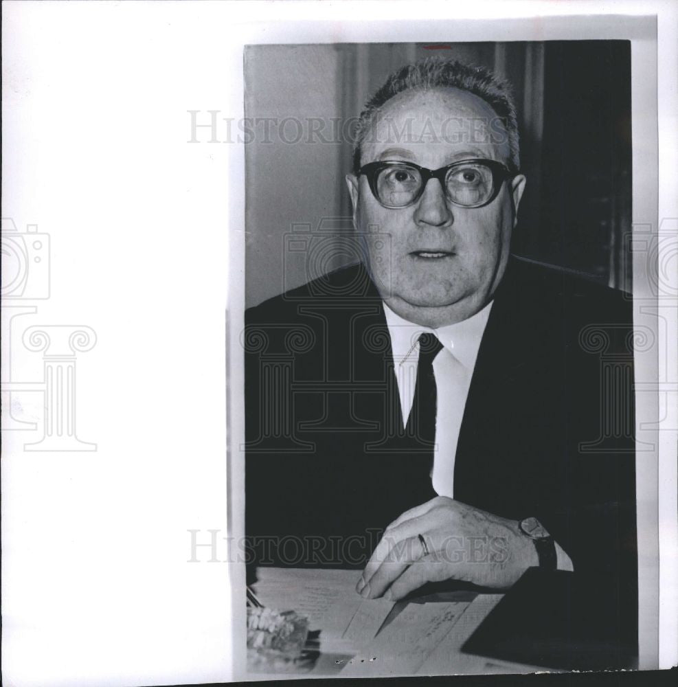 1964 Press Photo Saragat Founder IDSP - Historic Images