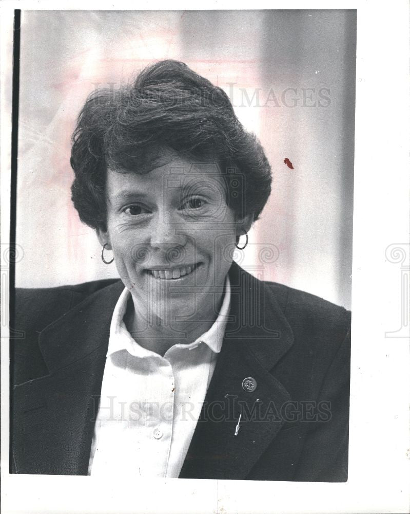 1982 Press Photo Elaine Saum - Historic Images