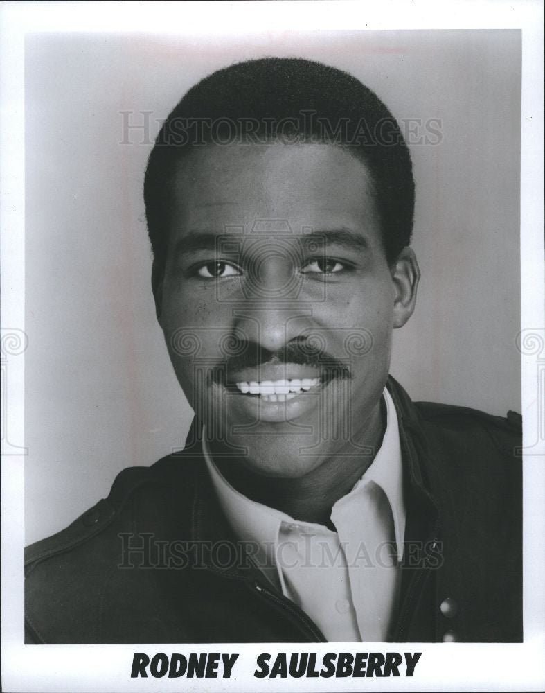 1984 Press Photo Rodney Saulsberry  Detroit   Actor - Historic Images