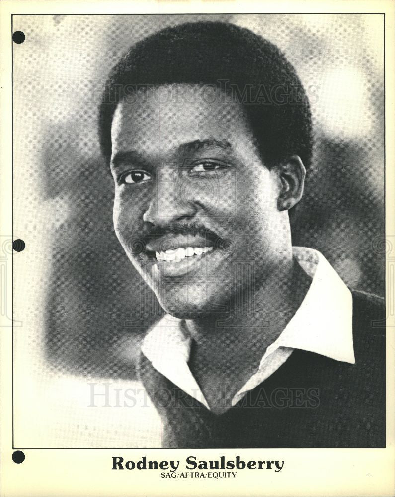 1980 Press Photo Rodney Jerome Saulsberry Vocalist - Historic Images