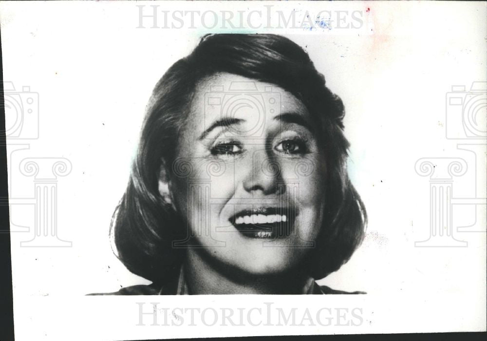 1985 Press Photo Liz Smith British Actress - Historic Images