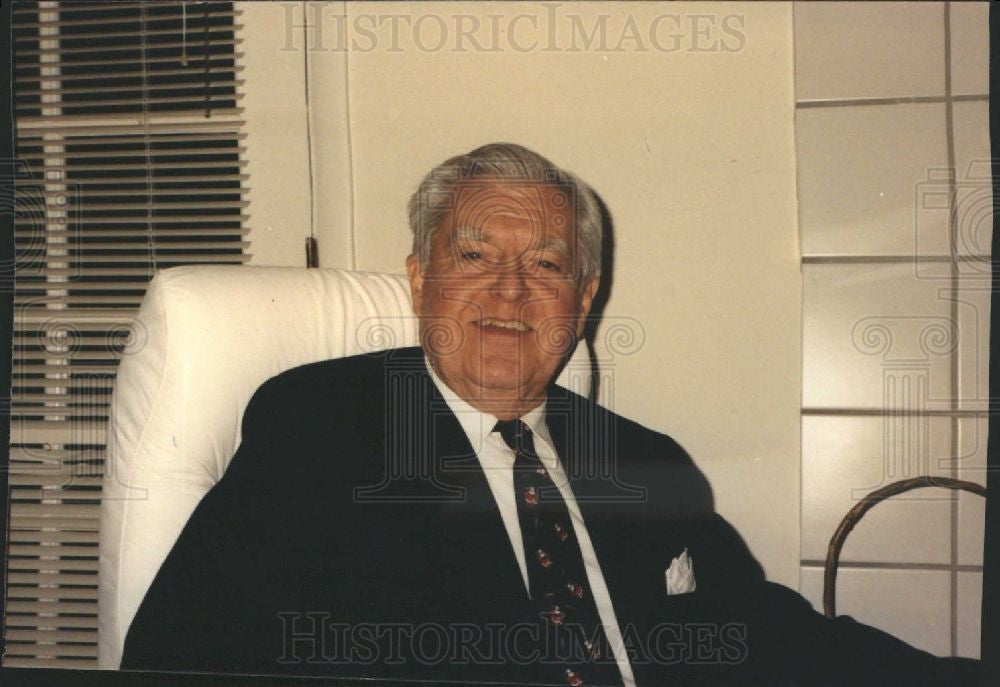 1992 Press Photo Leonard Smith Detroit Concert Band - Historic Images