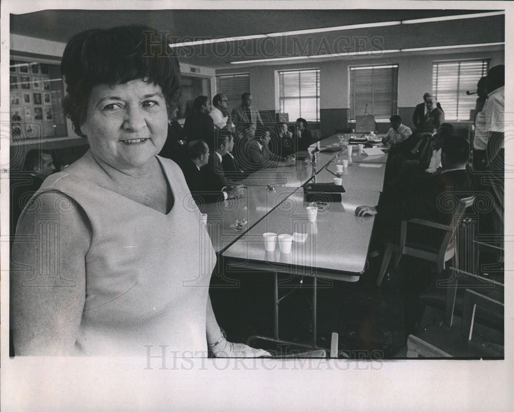 1970 Press Photo margaret smith negotiator amc uaw - Historic Images