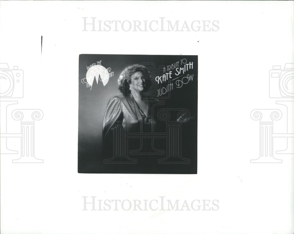 1982 Press Photo Kate Smith American singer - Historic Images
