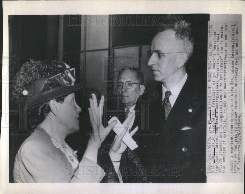 1944 Press Photo Mrs. Ida B Wise Smith - Historic Images