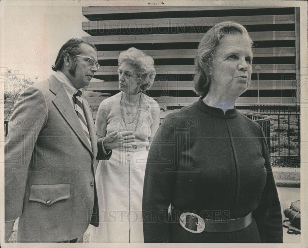 1971 Press Photo Mrs.Gerard R.Slattery President - Historic Images
