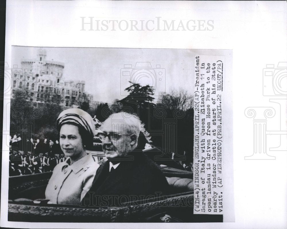 1969 Press Photo Queen Elizabeth II monarch - Historic Images