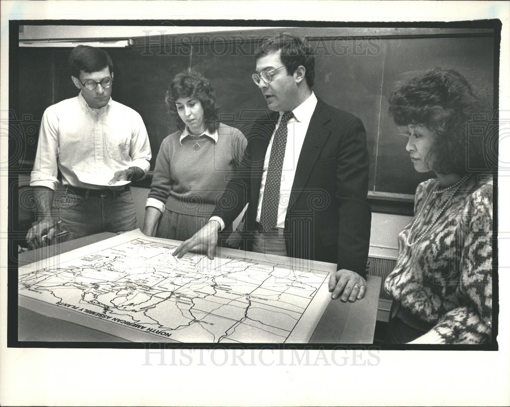 1988 Press Photo Tiefenbach White Santucci Barrows ELM - Historic Images