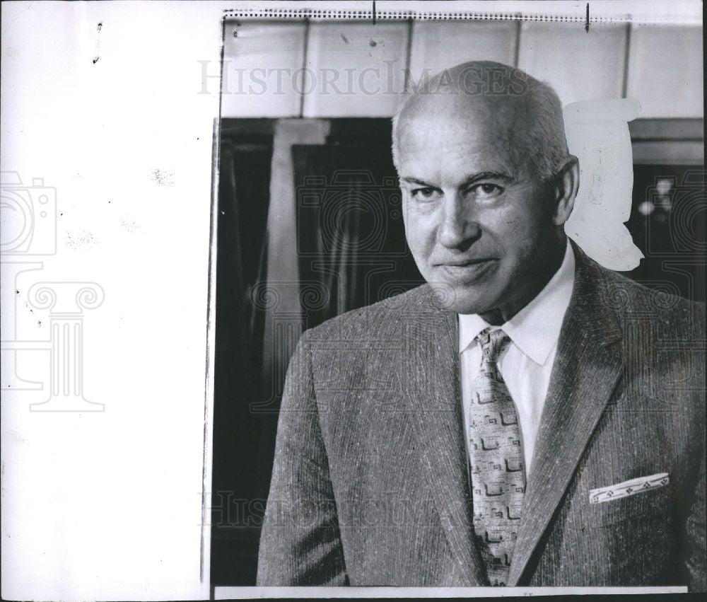 1959 Press Photo Dr Paul V Sangren - Historic Images