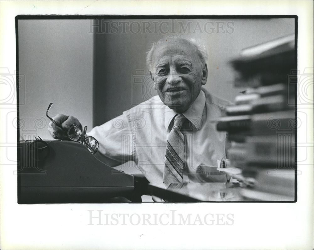 1986 Press Photo Phil Slomovitz - Historic Images