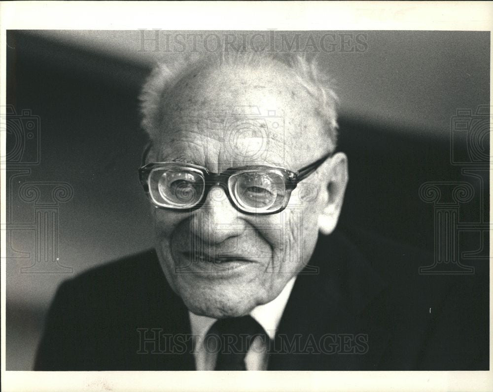 Press Photo Philip Slomovitz Jewish News founder - Historic Images