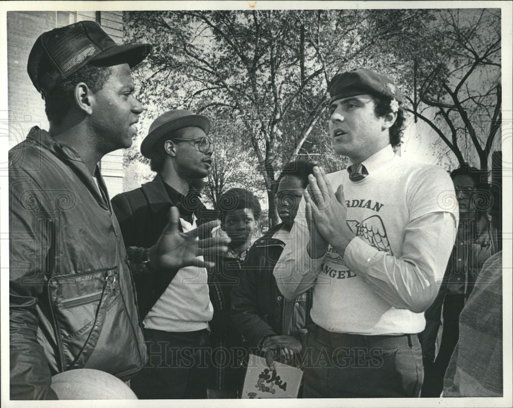 1981 Press Photo Curtis Sliwa - Historic Images