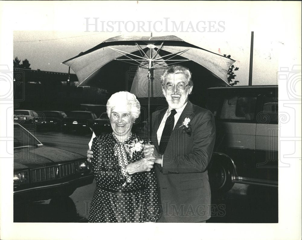 1987 Press Photo Roy Slade Artist Museum Director - Historic Images