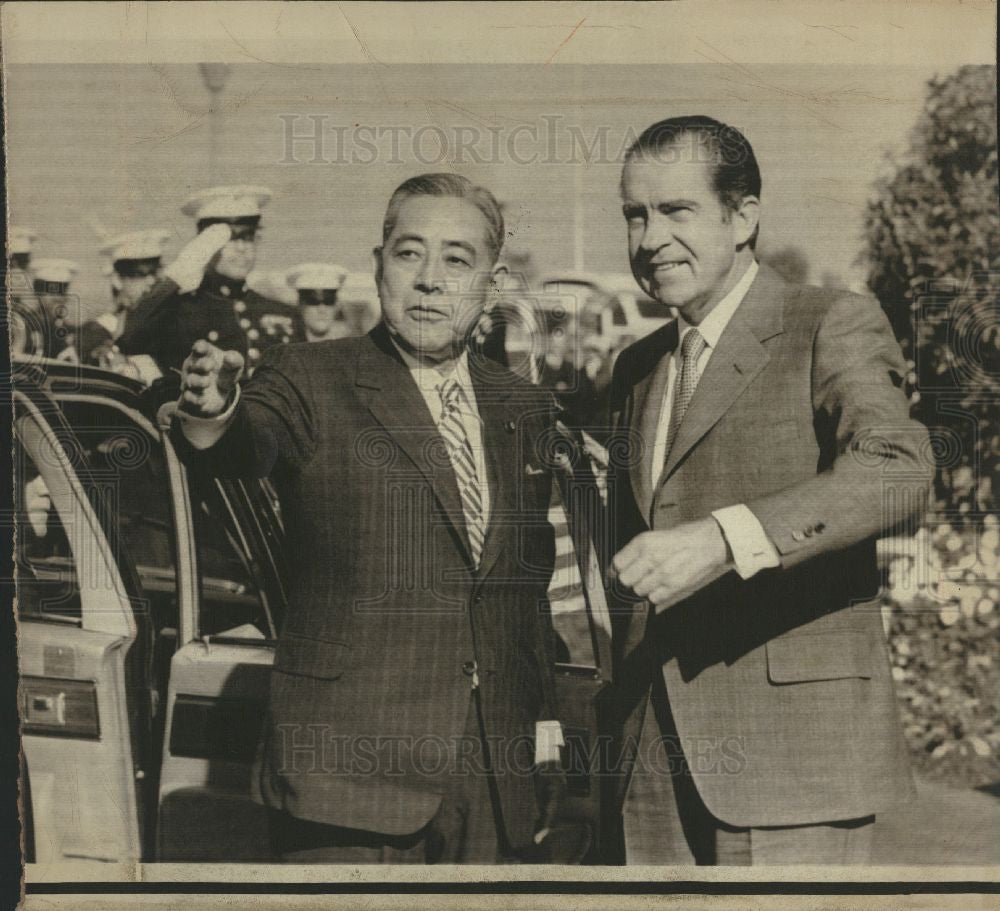 1972 Press Photo Nixon President - Historic Images
