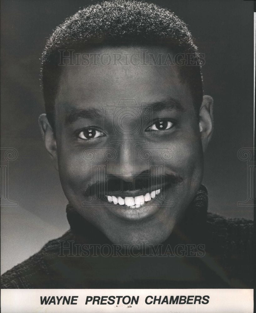 1991 Press Photo Wayne Preston Chambers Actor Triptych - Historic Images