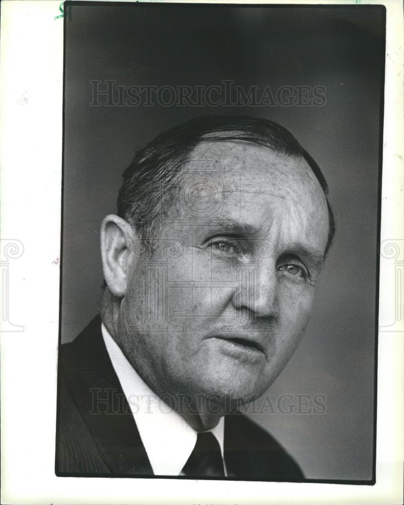1988 Press Photo Alvah H. Chapman Jr. Chairman - Historic Images