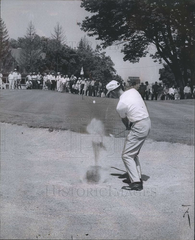1963 Press Photo Bob Charles golf Biock left hander - Historic Images