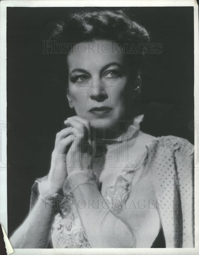 1959 Press Photo Lucia Chase dancer actress american - Historic Images