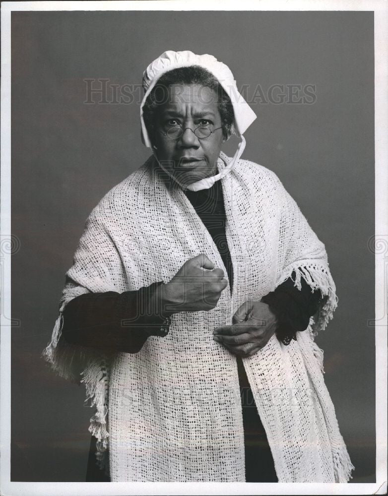 Press Photo Vinnette Carroll American playwright - Historic Images