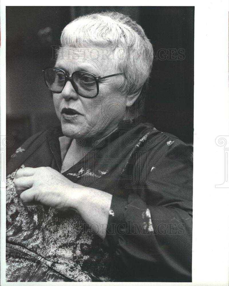 1981 Press Photo Pat Carroll, American actress - Historic Images