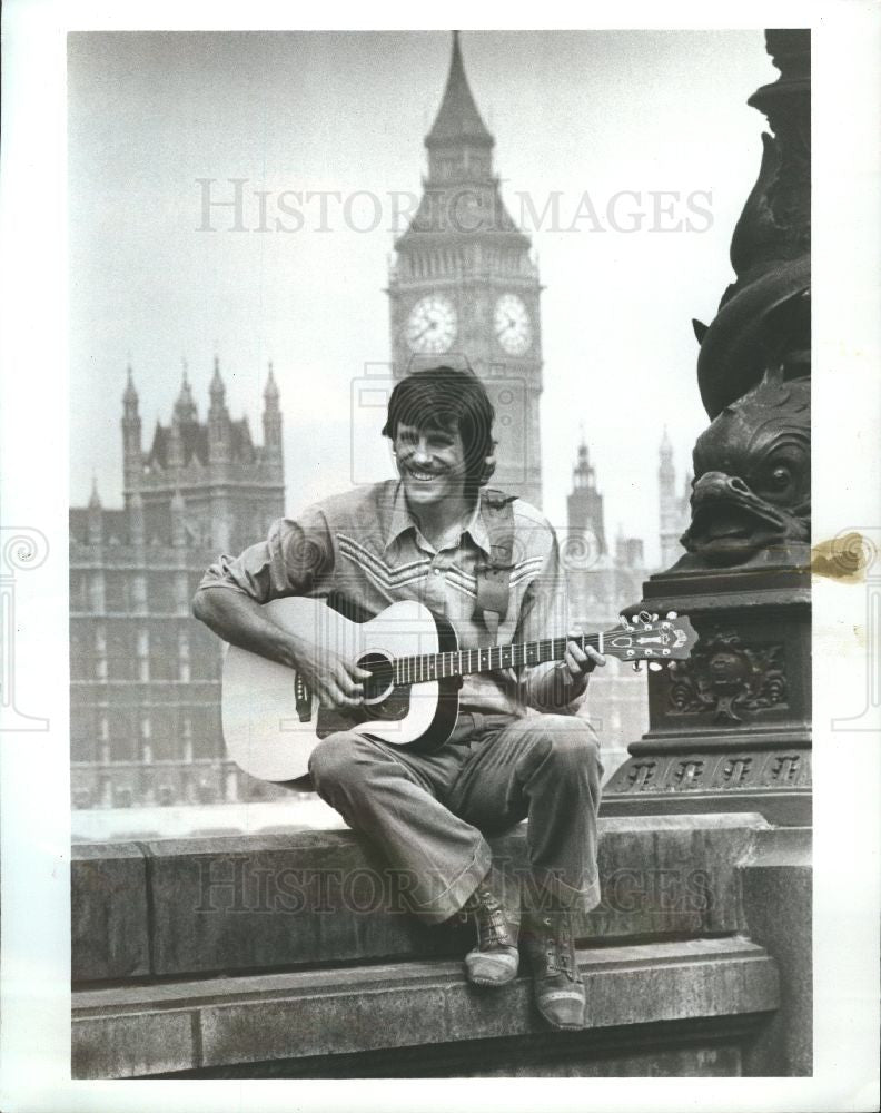 1972 Press Photo Tom Chapin American musician - Historic Images