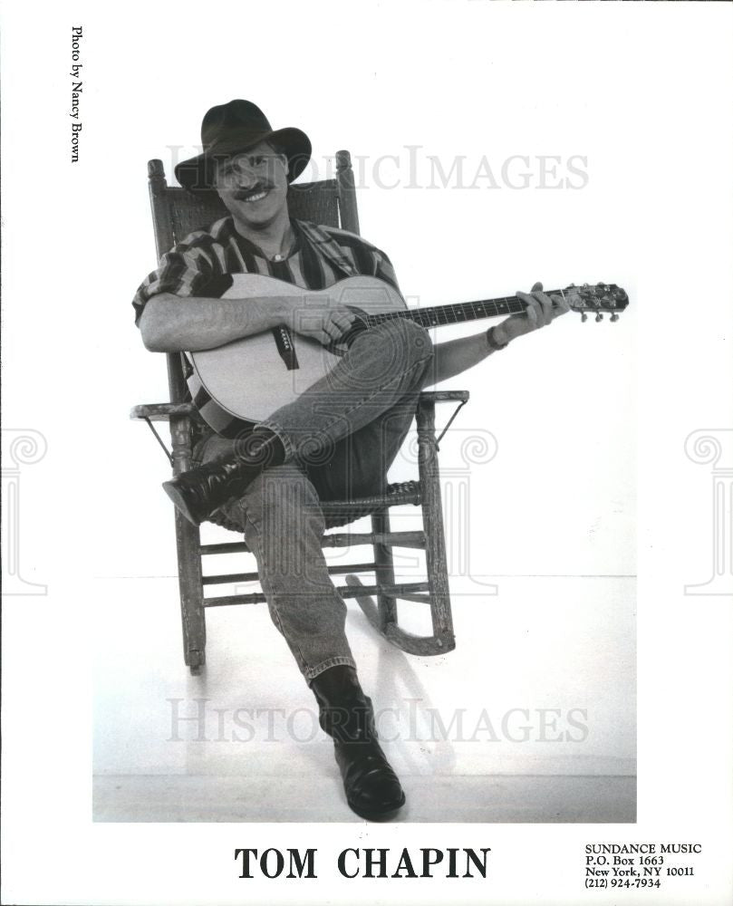 1995 Press Photo Tom Chapin musician - Historic Images