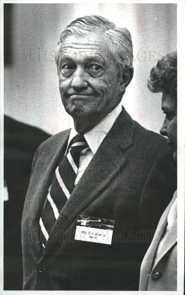 1982 Press Photo Roy D. Chapin, Jr. - Historic Images