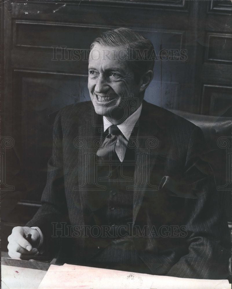1970 Press Photo Roy D. Chapin Jr Chairman CEO AMC - Historic Images