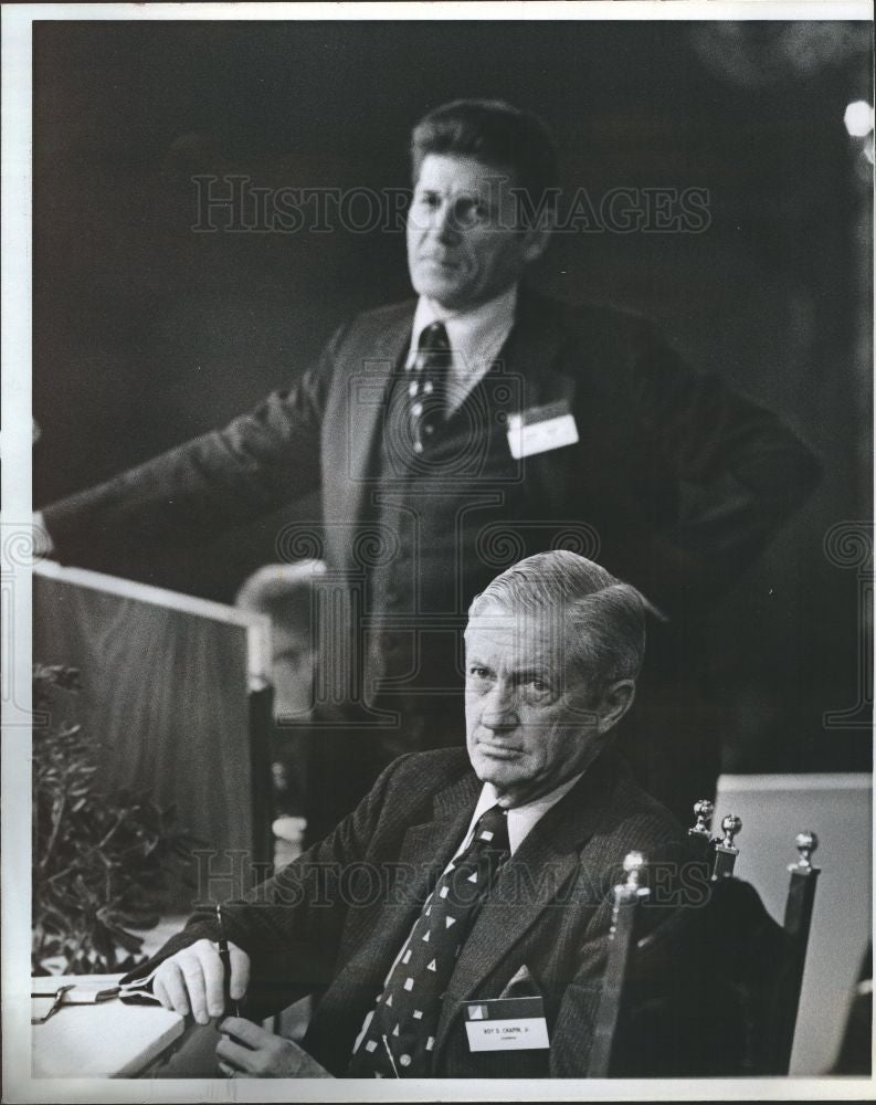 1978 Press Photo Roy D. Chapin Jr Chairman CEO AMC - Historic Images