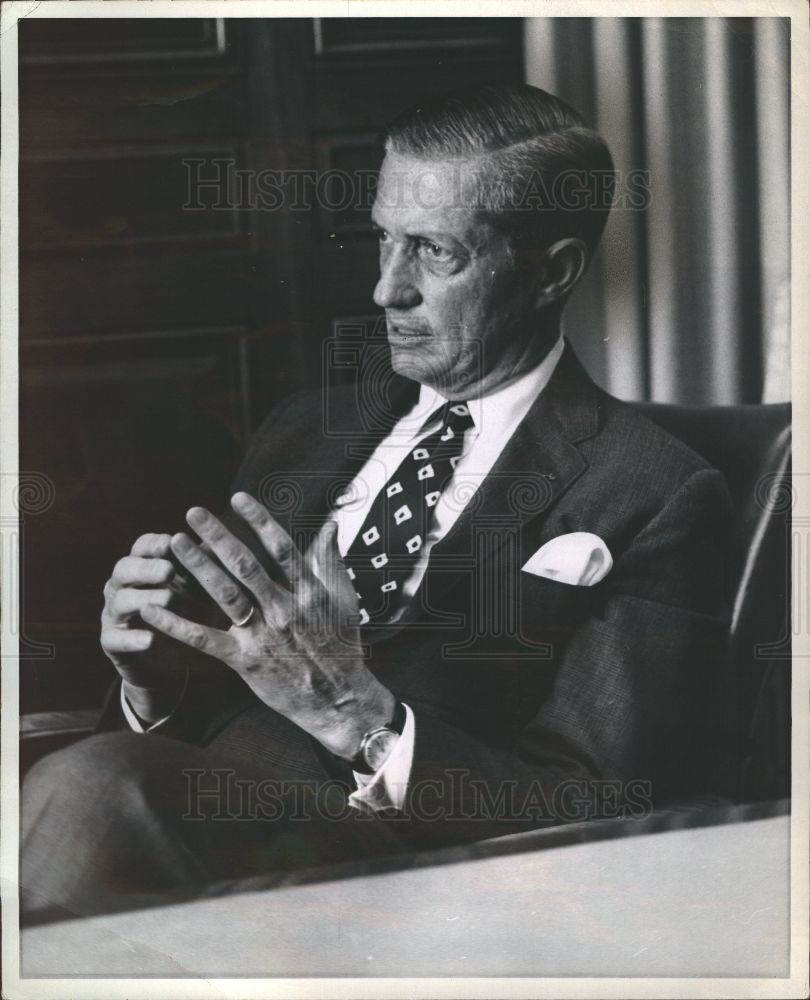 1973 Press Photo Roy D. Chapin Chairman - Historic Images