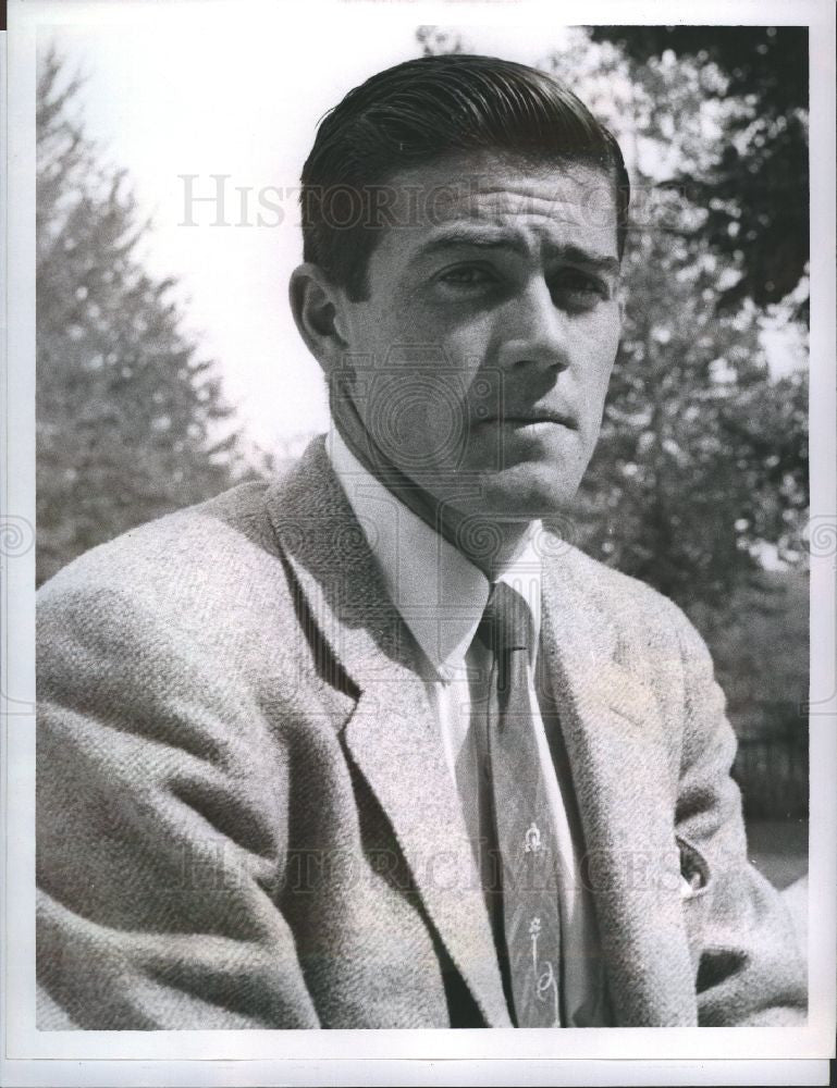 1956 Press Photo Kenneth Robert tennis - Historic Images