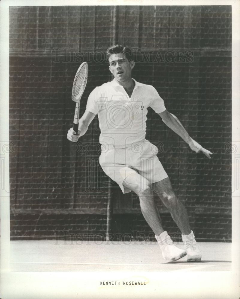 1969 Press Photo Kenneth Rosewall tennis Australia - Historic Images