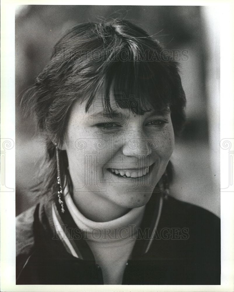 1986 Press Photo Carrie Ross - Historic Images