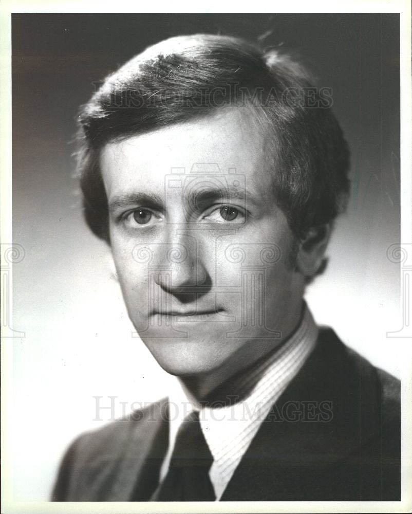 Press Photo Brian Ross journalist NBC News - Historic Images