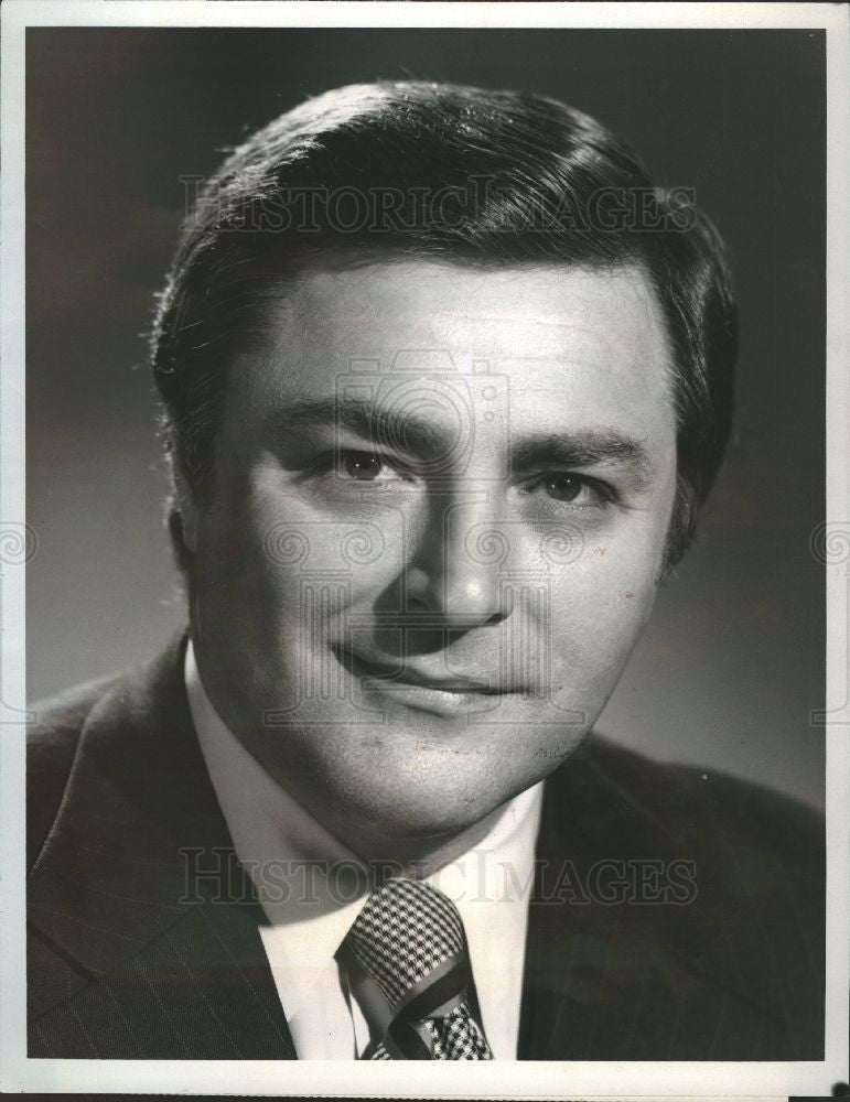 1980 Press Photo James Rosenfield CBS Television - Historic Images