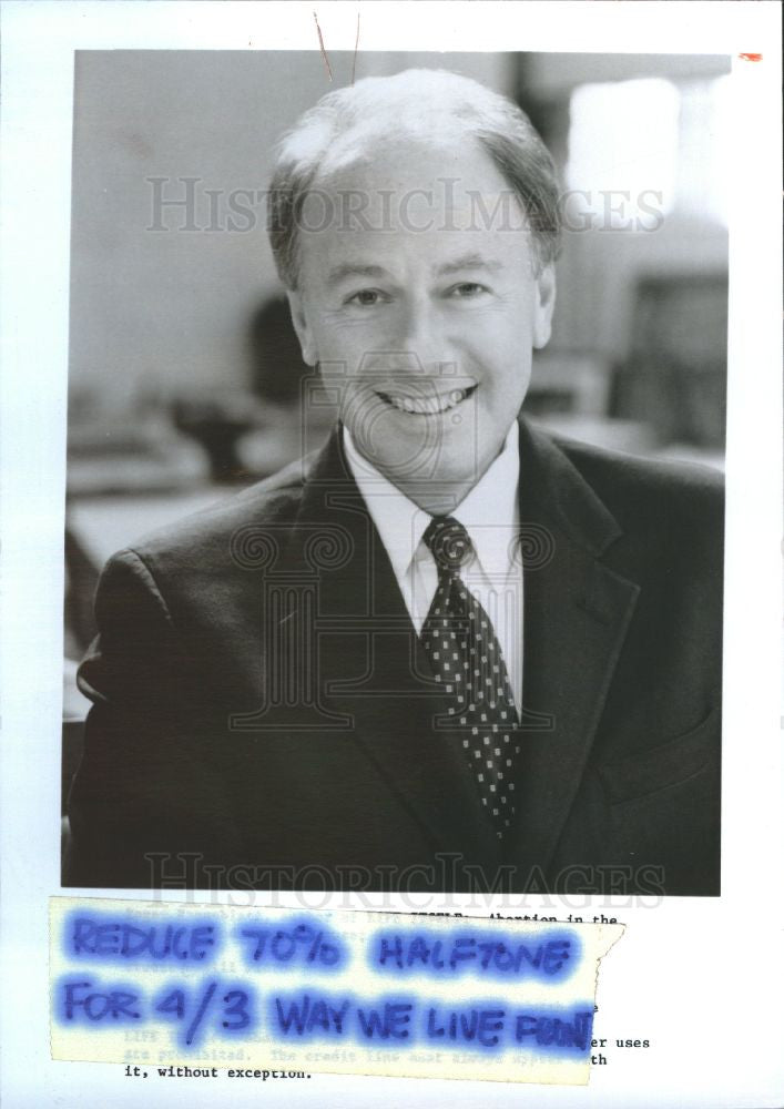 1992 Press Photo Roger Rosenblatt (author) - Historic Images