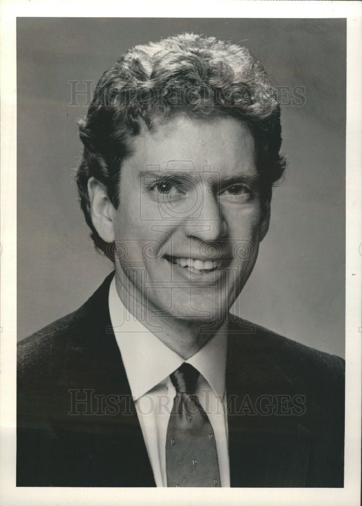 1989 Press Photo Chicago Sun-Times Jeffrey Zaslow - Historic Images