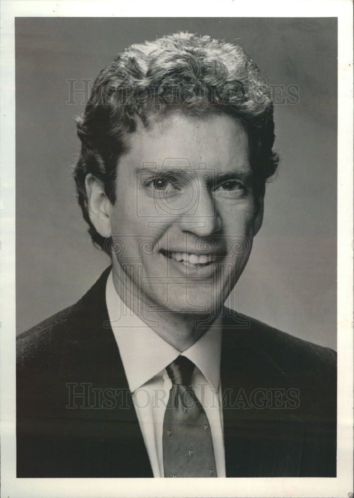 1989 Press Photo Jeff Zaslow Chicago Sun-Times - Historic Images