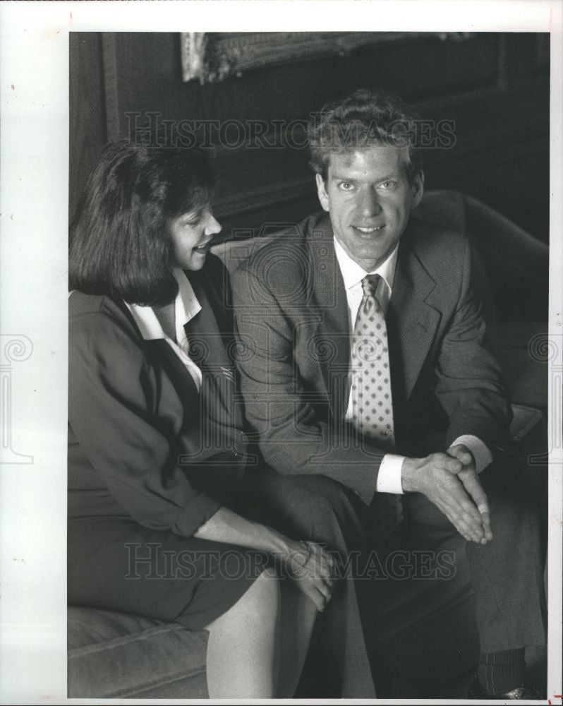 1989 Press Photo Jeff Zaslow - Historic Images