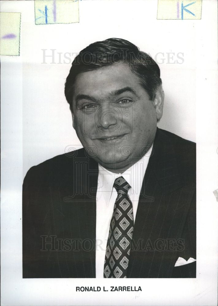 1995 Press Photo RONALD ZARRELLA, GM heired - Historic Images