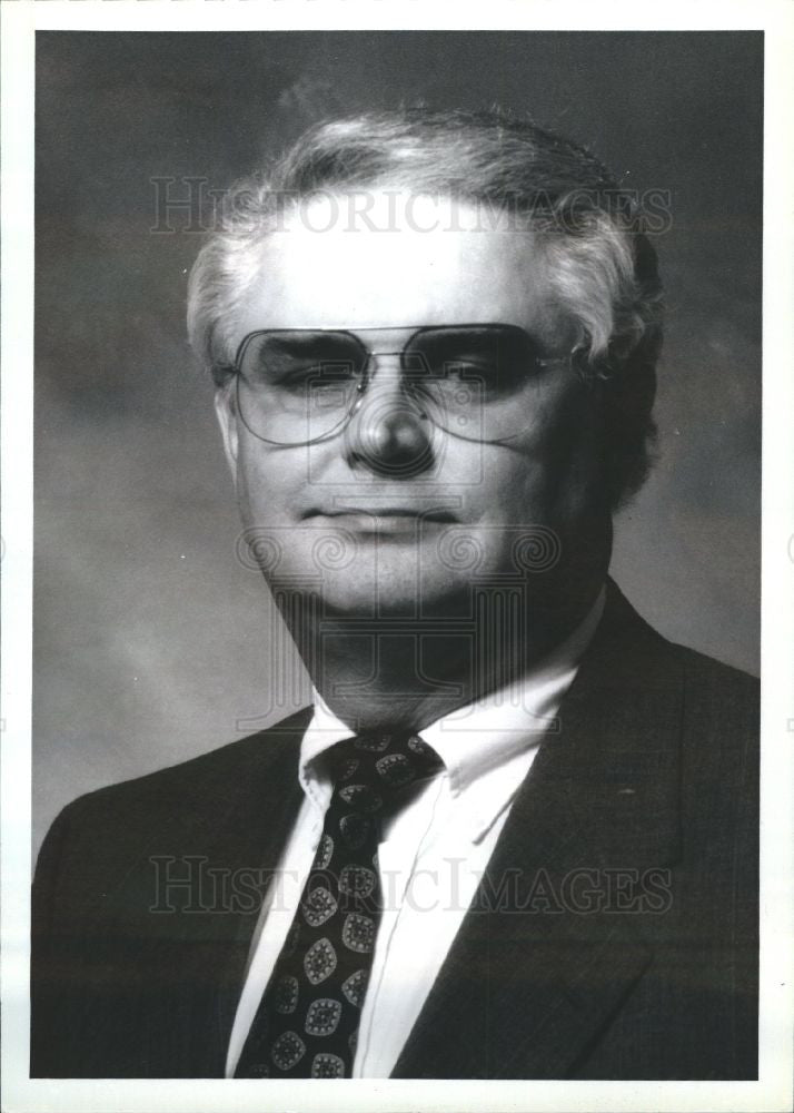 Press Photo John Zarotney Mayor - Historic Images