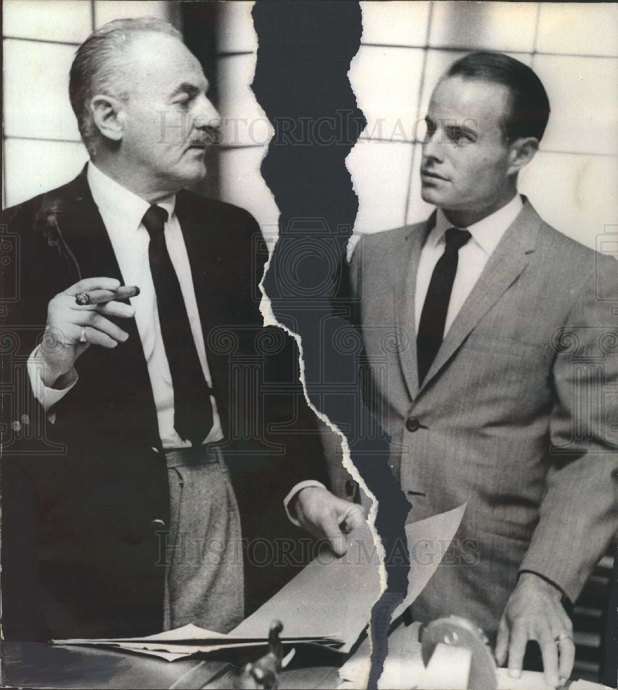 Press Photo Darryl Zanuck writer producer actor - Historic Images