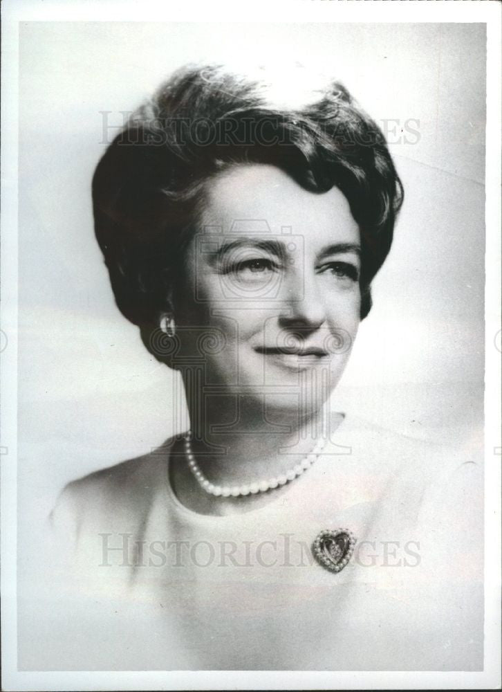 1976 Press Photo Dr. Gertrude Zemon- Gass - Historic Images