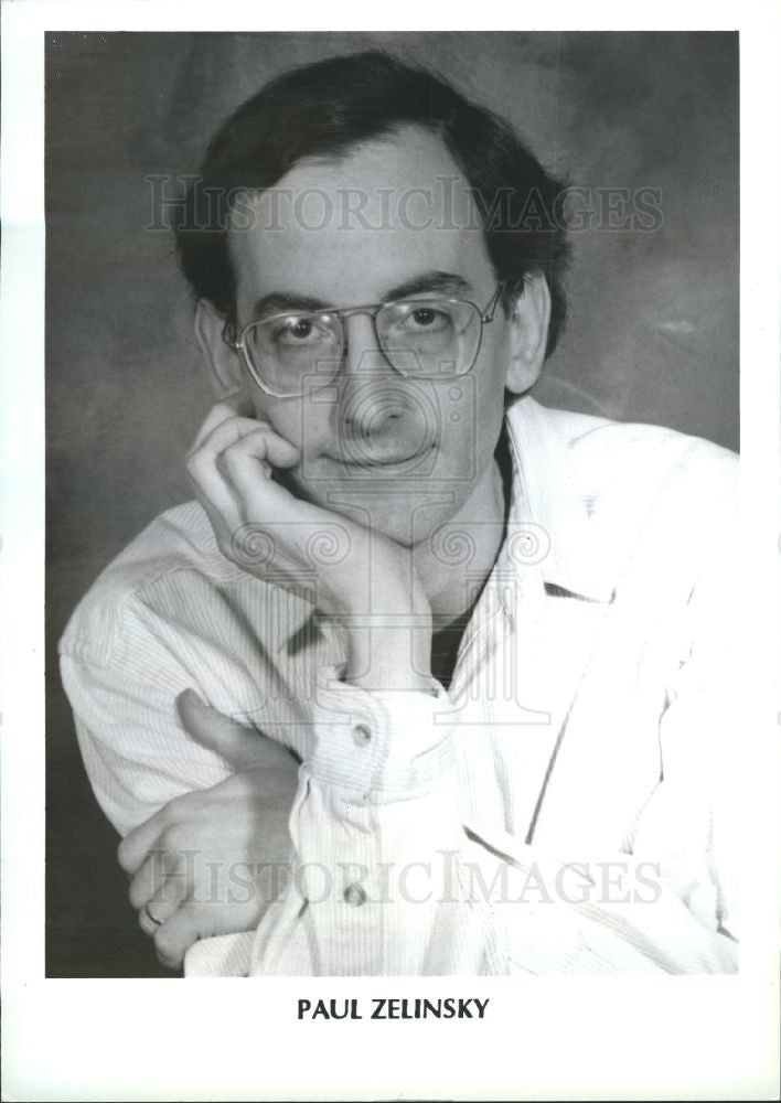 1998 Press Photo Paul O. Zelinsky , author 1998 - Historic Images