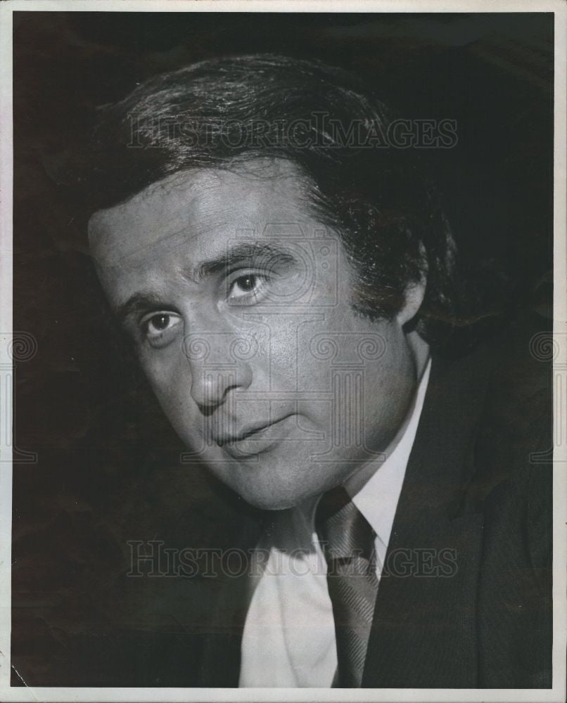 1973 Press Photo Robert A  Zeff divorce lawyer - Historic Images