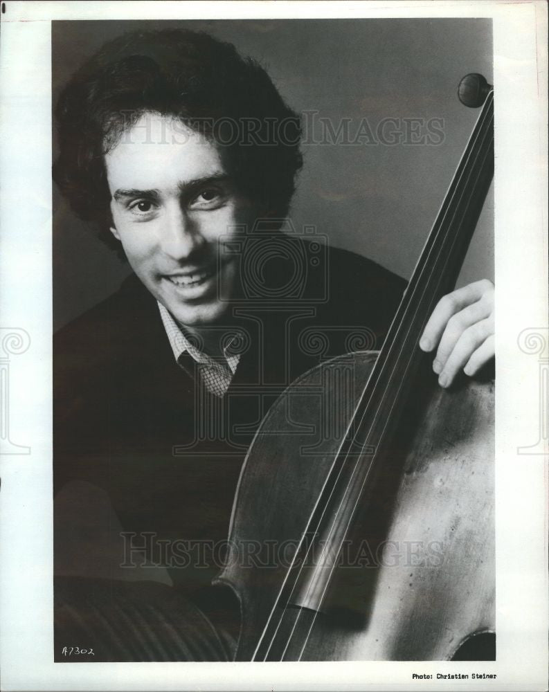 1982 Press Photo Nathaniel Rosen American cellist - Historic Images