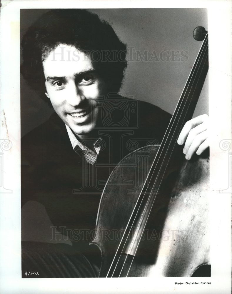 1981 Press Photo Nathaniel Rosen cellist cello musician - Historic Images